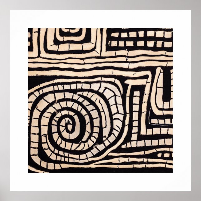 POSTER TRIBAL AFRICANO (Frente)