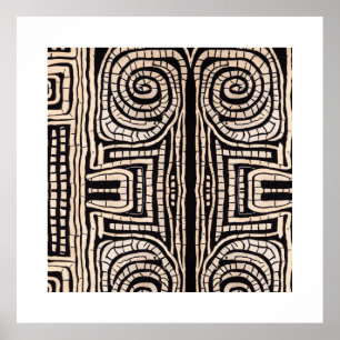 POSTER TRIBAL AFRICANO