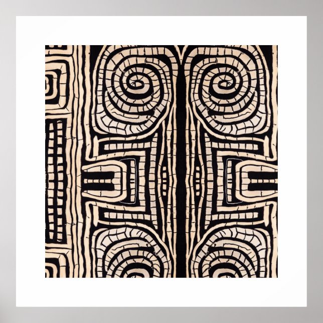 POSTER TRIBAL AFRICANO (Frente)