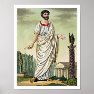 Pôster Tribuna das pessoas, no. 37 "de Roma antiga",