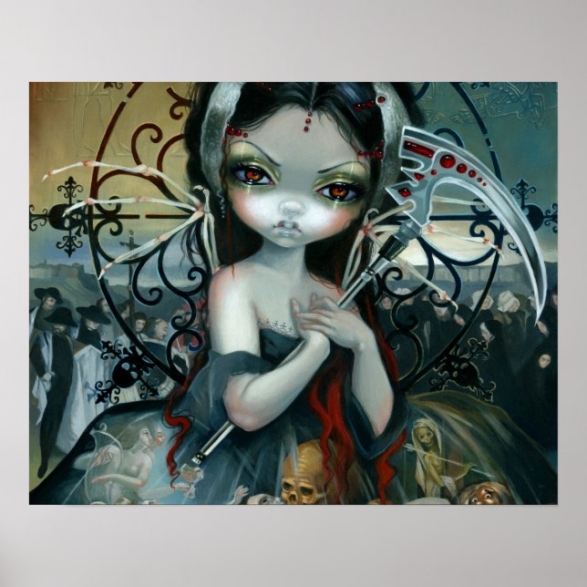 Pôster Tribunal Unseelie: Morte por Jasmine Becket-Griffi (Frente)