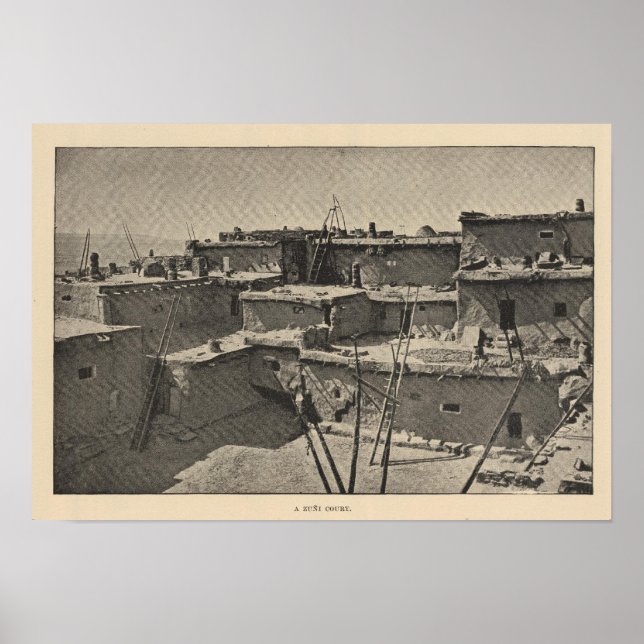 Pôster Tribunal Zuni (Frente)