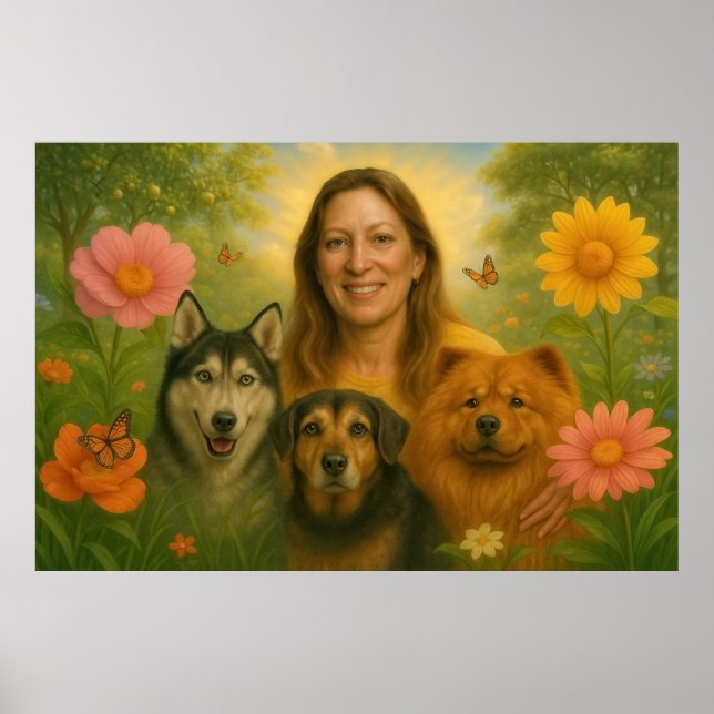 Poster Tributo a Karen Ann Baker-Taylor (Frente)