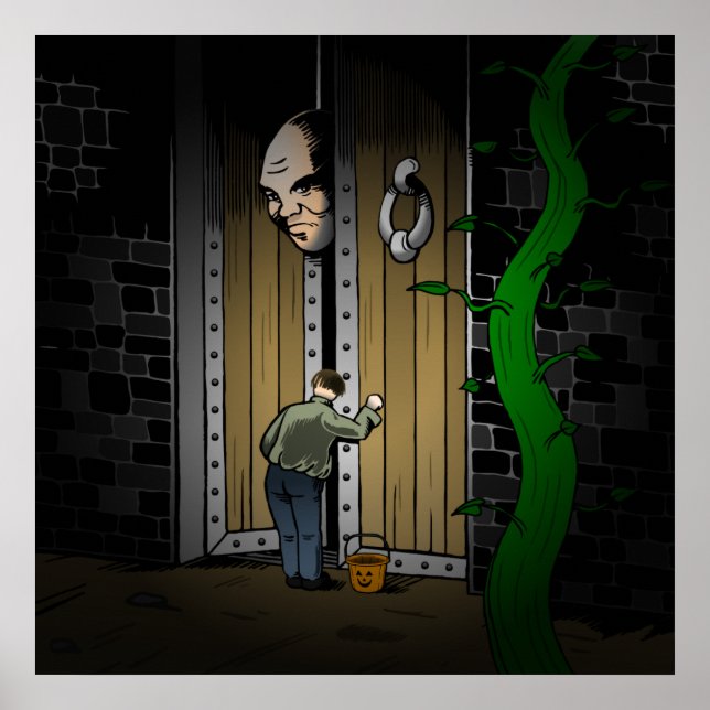 Poster Trick or Treat no Gigante (Frente)