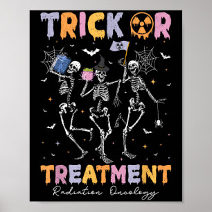 Poster Trick ou Halloween Radioterapia Oncológica Rad