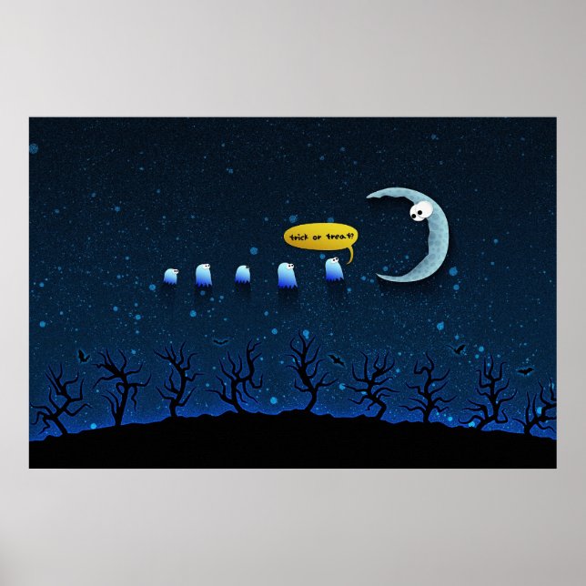 Poster Trick ou Treat? (Frente)
