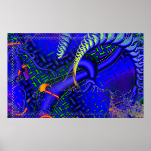 Pôster Tricky Bugger 3D Fractal