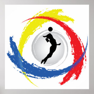 Pôster Tricolor Emblem (Mulher)