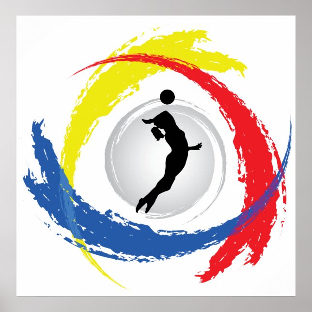 Pôster Tricolor Emblem (Mulher) (Frente)