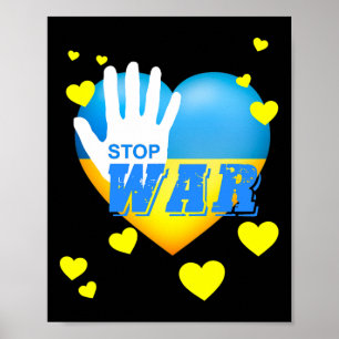 Poster Tridente da Ucrânia Bandeira da Ucrânia Bandeira U