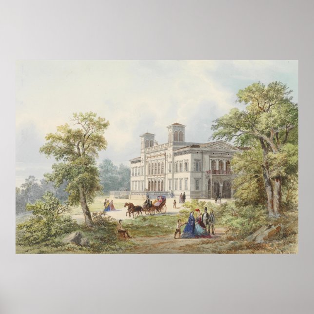 Poster Triest Ferdinandeum - Albert Rieger (Frente)