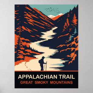 Poster Trilha Appalachian, Grandes Montanhas Sombrias, Vi
