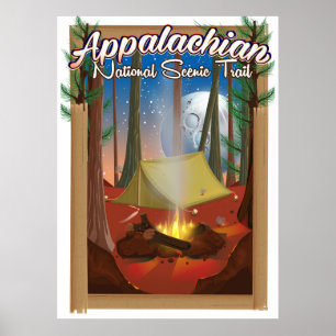 Poster Trilha Cênica Nacional Appalachiana