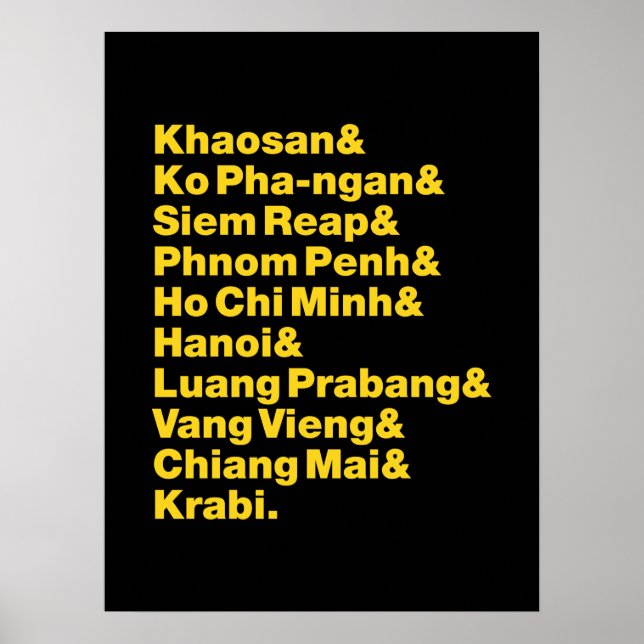 Poster Trilha / Circuito de Banana Pancake (Frente)