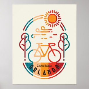 Poster Trilha de Bike Orlando