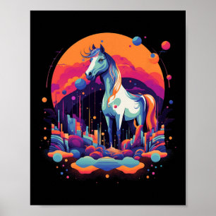 Poster Trilha de Trilhos Equestres Andando Equestre