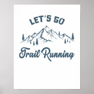 Poster Trilha de Vamos Traillauf em Execução