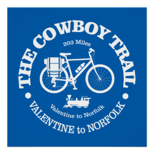 Pôster Trilha do Cowboy (ciclismo)