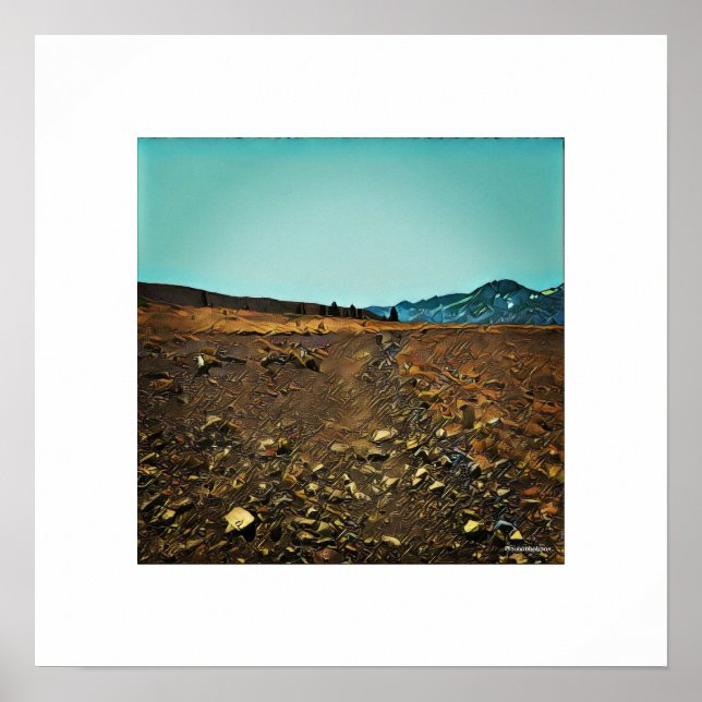 Pôster Trilha do Pacífico Crest (Frente)