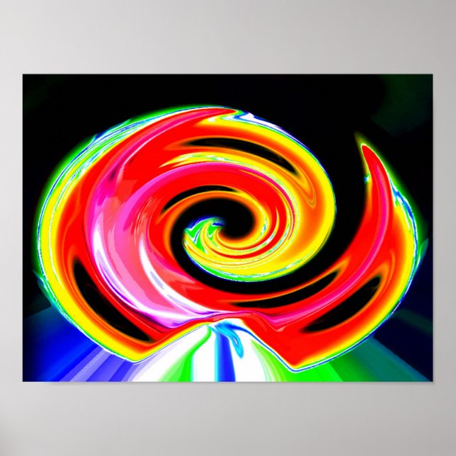 Pôster Trilha espacial de navios (Frente)