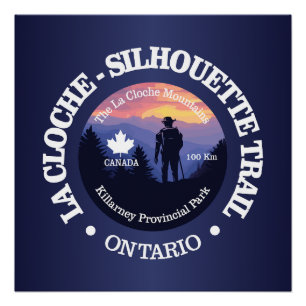 Pôster Trilha La Cloche-Silhouette (rd2)