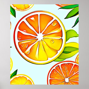 Poster Trilha Laranja: Citros