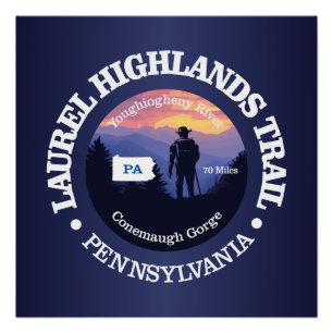 Pôster Trilha Laurel Highlands (rd2)