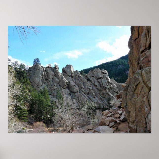 Poster Trilha no Condado de Jefferson, Colorado (Frente)