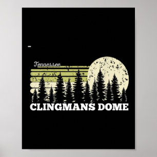 Poster Trilha no Tennessee Clingmans Dome Árvores Naturez