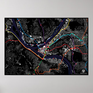 Pôster Trilho Leve de Pittsburgh