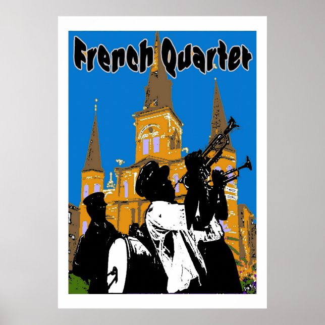 Pôster Trimestre Francês da Banda Brass (Frente)