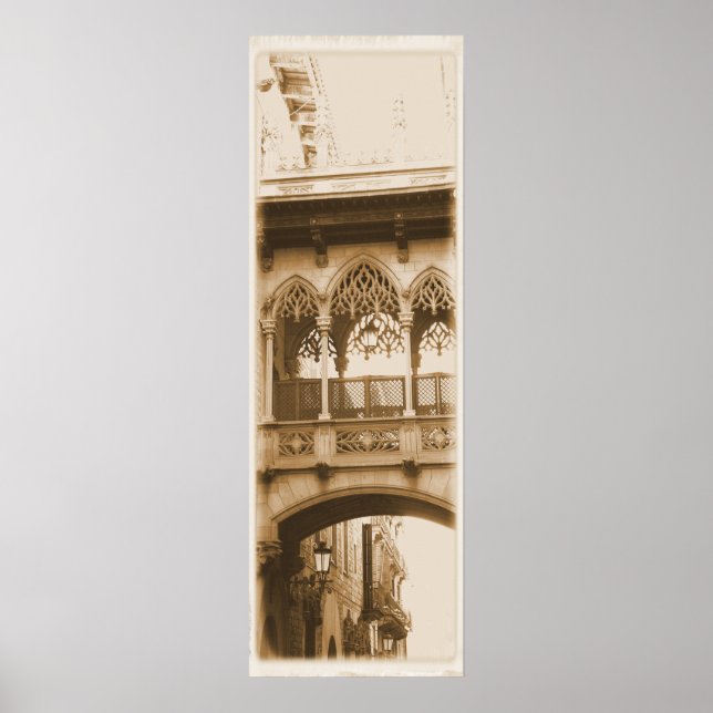 Pôster Trimestre Gótico Barcelona (Frente)