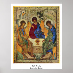 Poster Trindade santamente por Andrei Rublev