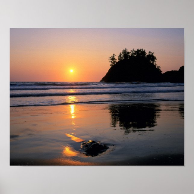 Pôster Trinidad State Beach, Califórnia. EUA. Mar (Frente)