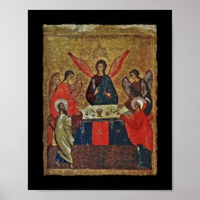 Pôster Trinidade com os Santos (Frente)