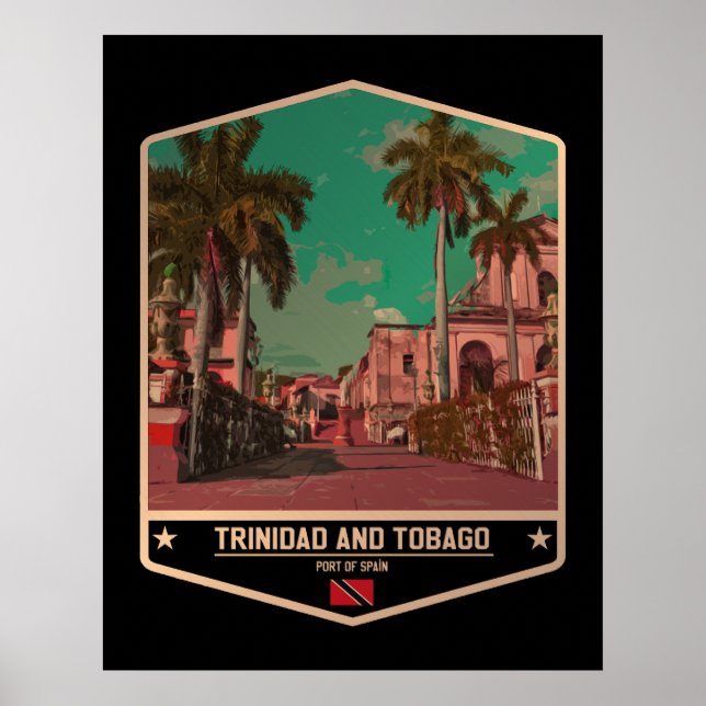 Poster Trinidade e Tobago (Frente)