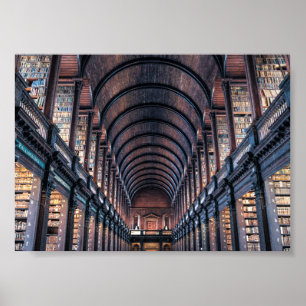 Poster Trinity College Library - Dublim, Irlanda