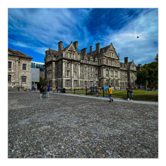 Pôster Trinity College Old Building, Dublin, Irlanda