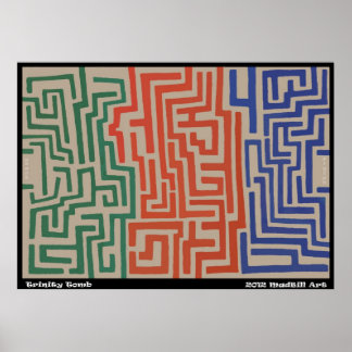 Pôster Trinity Tomb Maze