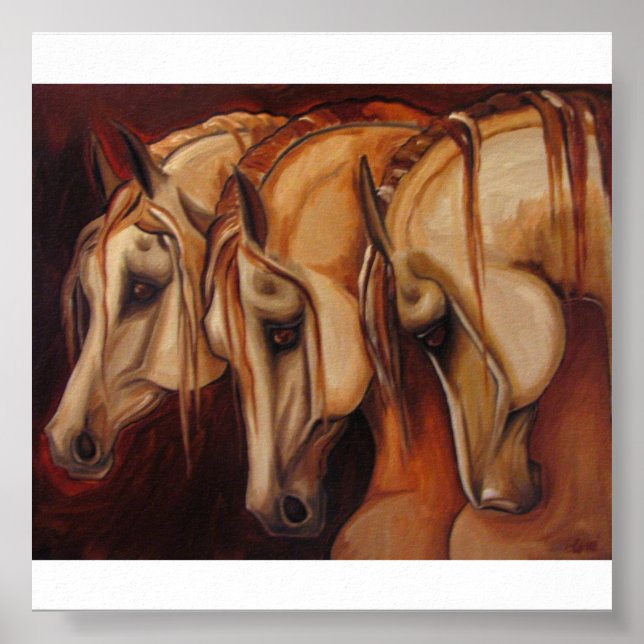 Pôster Trio Árabe (Frente)