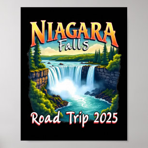 Poster Trip. 2025 do Niagara Falls Family Vacation Road