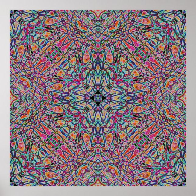 Poster Trip Arco-íris (Frente)