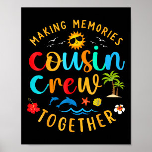 Poster Trip da Família Cousin Crew 2025 Summer Vacation B