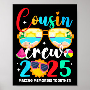 Poster Trip da Família Cousin Crew 2025 Summer Vacation B