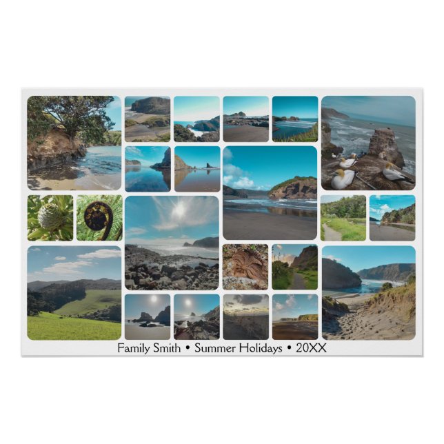 Pôster Trip de Excelente de Memória, uma Colagem de Foto  (Frente)