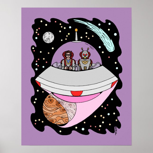 Poster Trip Galáctica Rodoviária 2018 (Frente)