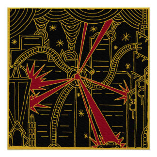 Pôster Tripé Ataca Poster de Arte