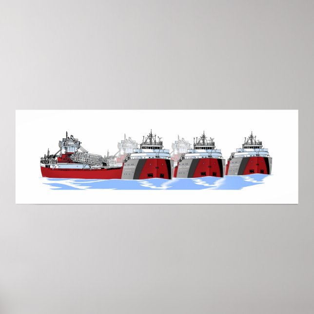 Poster Triplo A do Empilhador de Tin (Frente)