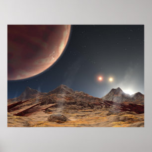 Pôster Triplo Sunset