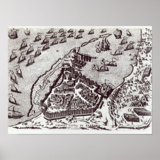 Pôster Tripoli, c.1550 | (Frente)